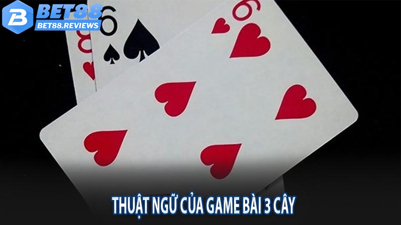 Các thuật ngữ trong game đánh bài 3 cây